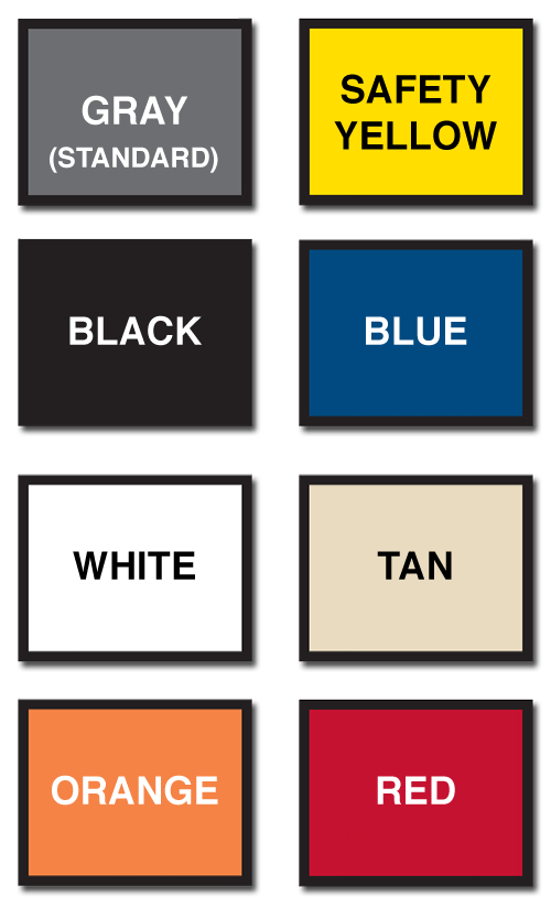 Giant Industrial Installations Product Color Chart
